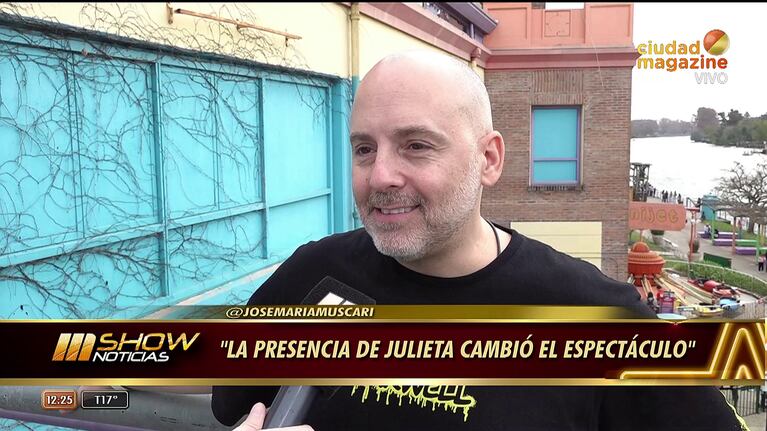 José María Muscari habló con Mshow.