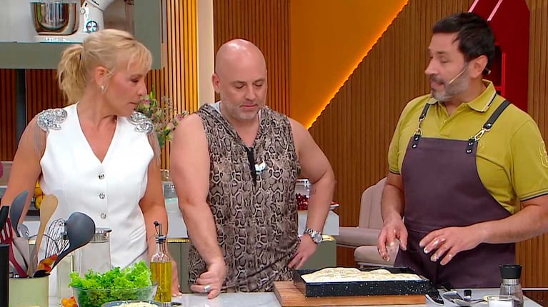 José María Muscari visitó a Jimena Monteverde en La Cocina Rebelde (Foto: captura eltrece)