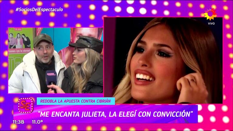 José María Muscari y Julieta Poggio hablaron con Socios del Espectáculo.
