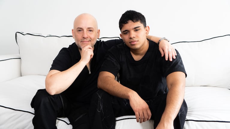 José María Muscari y su hijo, Lucio
