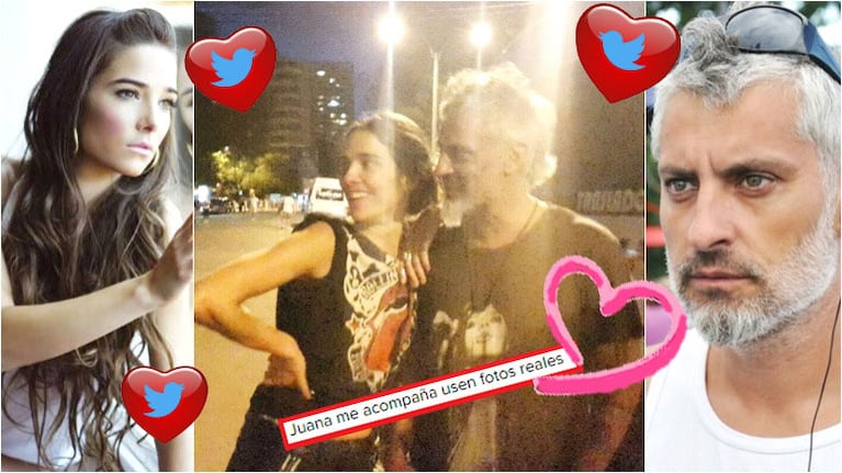 José Palazzo publicó la primera foto con Juana Viale (Fotos: Web y Instagram)