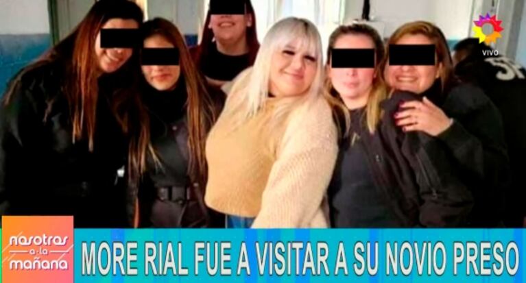 Josefina Pouso bancó a Jorge Rial en las internas con su hija Morena, quien estaría de novia con un preso