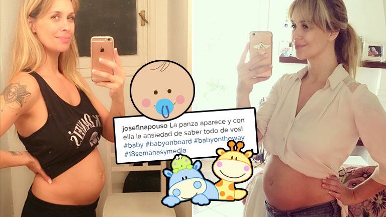 Josefina Pouso, embarazada de cinco meses (Foto: Instagram)