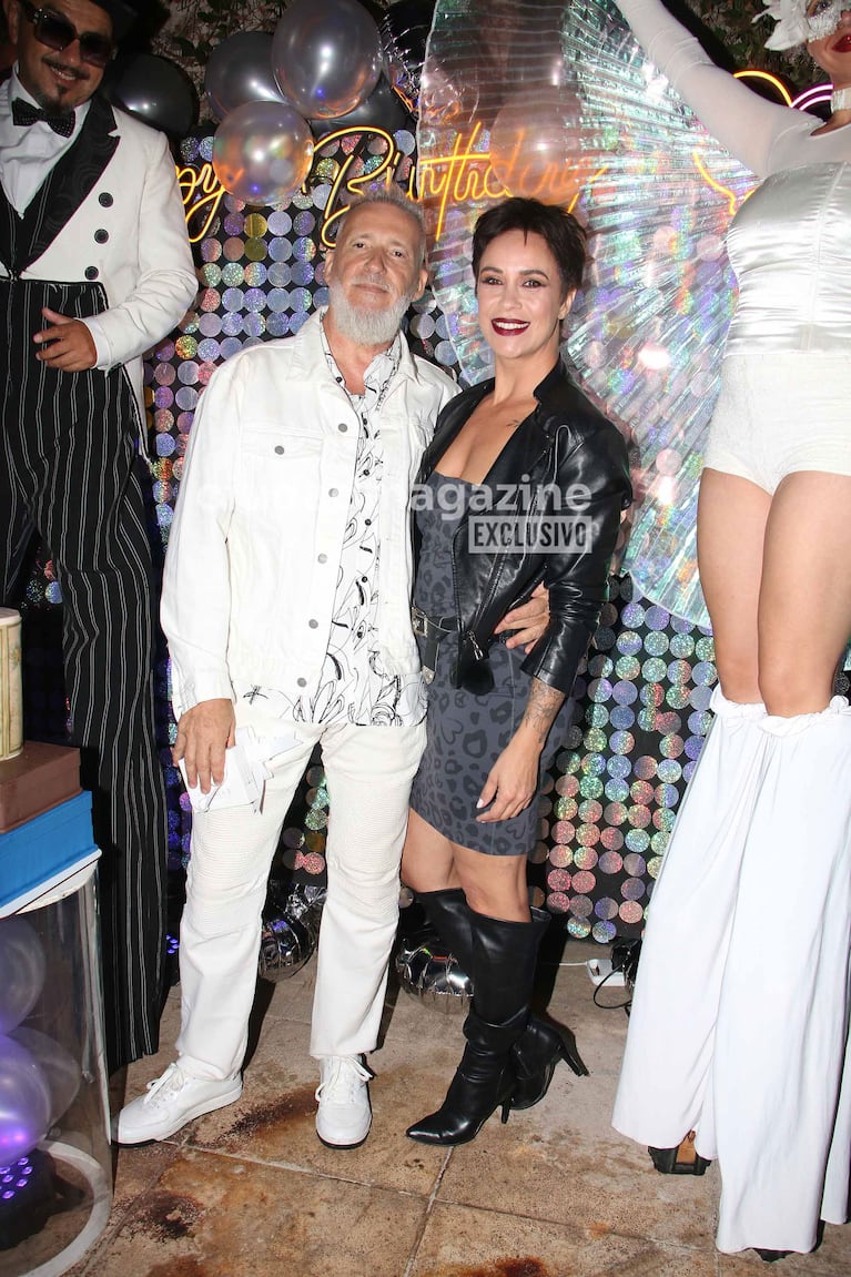 Josefina Pouso en el cumpleaños de Fabián Esperón (Foto: Movilpress).