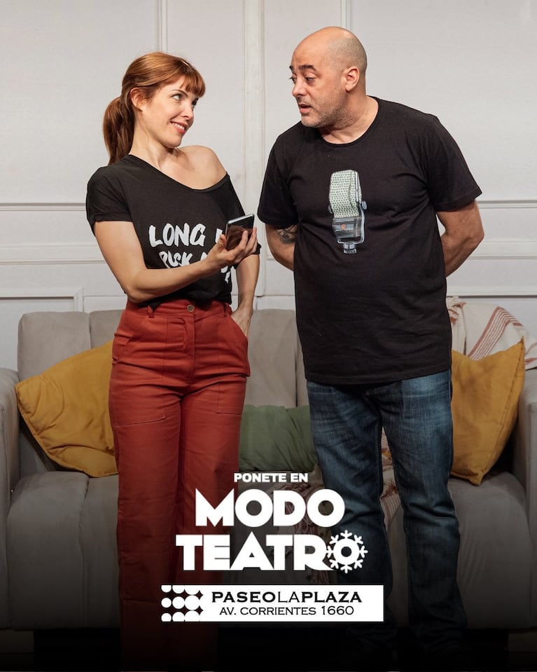 Josefina Scaglione y Sebastián Presta protagonizan Mi amiga y yo... (Foto: IG)