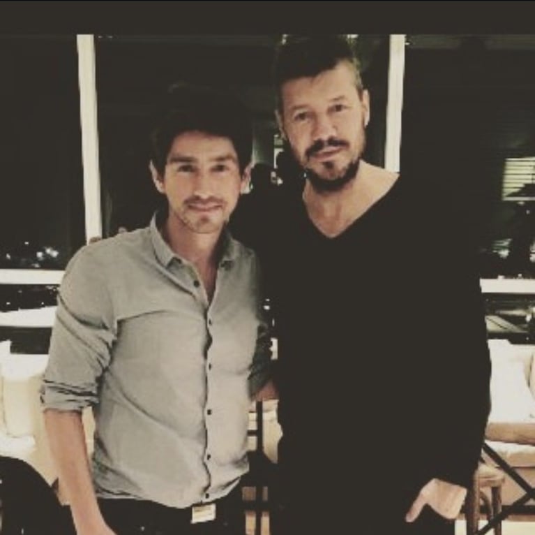Jota y Marcelo Tinelli (Foto: Instagram/@jotailusionista)