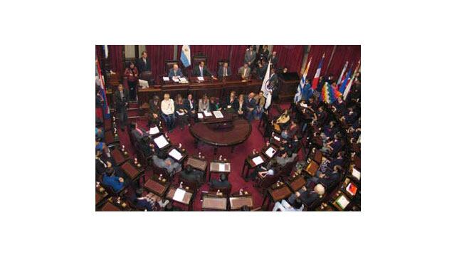 Jóvenes senadores por un día