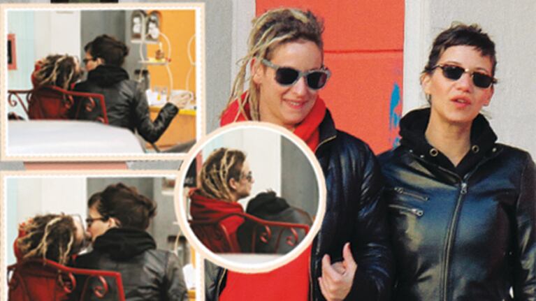 Jowi Campobassi y su novia Emilia. (Fotos: revista Paparazzi)