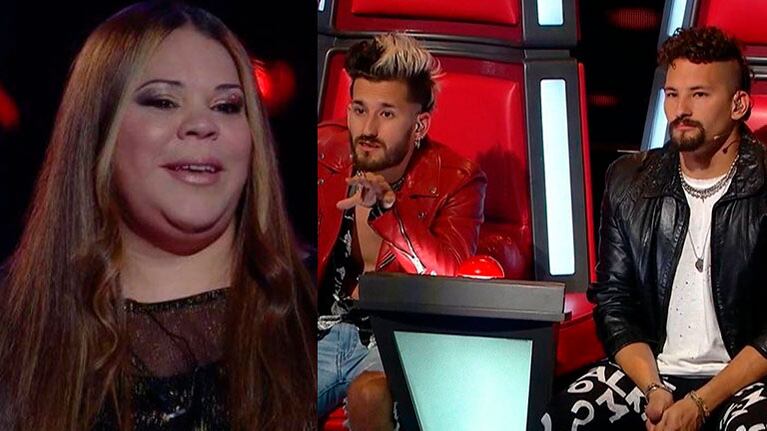 Jualia Ferrón, la participante de La Voz Argentina, habló de Mau y Ricky Montaner.
