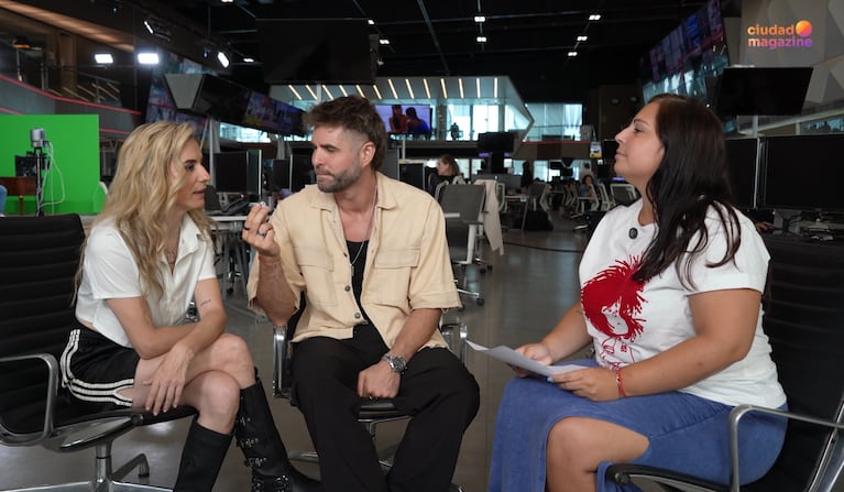 Juampi González y Nancy Gay en exclusiva con Ciudad. Foto: captura de pantalla de video