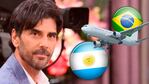 Juan Darthés volvió a la Argentina tras 6 meses de “exilio” en Brasil: los detalles