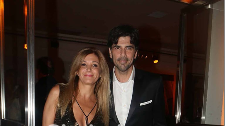Juan Darthés y su esposa dijeron presente. (Foto: Movilpress)
