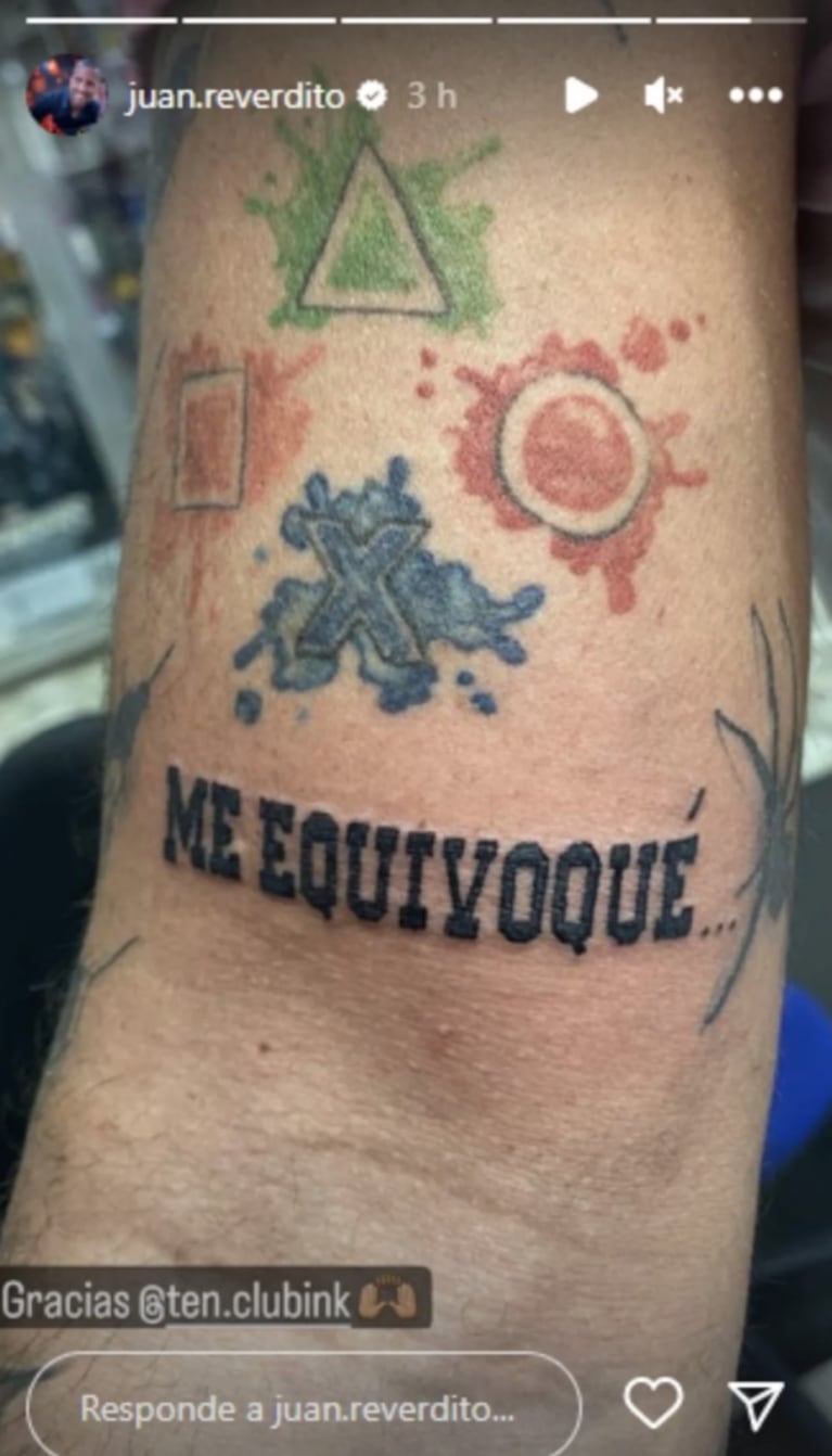 Juan de Gran Hermano se hizo un tatuaje que sorprendió a todos