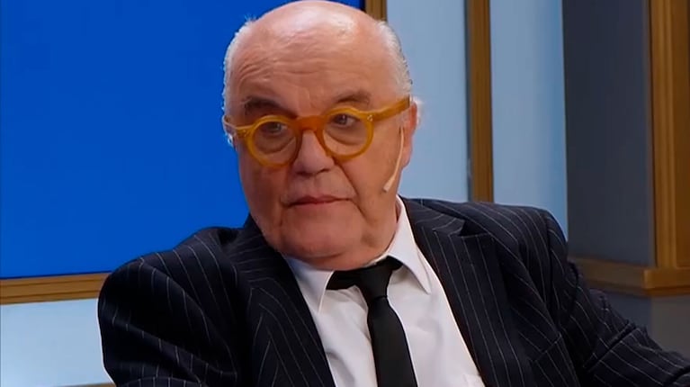 Juan Leyrado en La Noche de Mirtha (captura de eltrece)