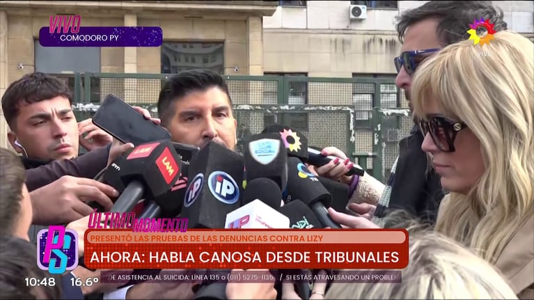 Juan Manuel Dragani y Viviana Canosa. (Foto: Puro Show)