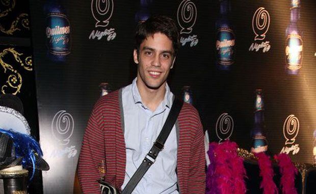 Juan Manuel Guilera, canchero, y con morral incluido, en Tequila. 