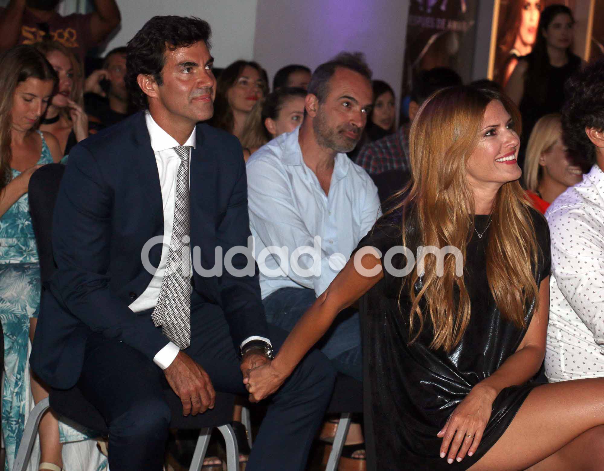 Juan Manuel Urtubey acompañó a Isabel Macedo a la presentación de Amar después de amar. (Foto: Movilpress - Ciudad.com)