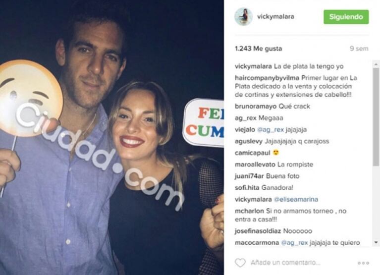 Juan Martín del Potro, ¿enamorado de una sensual rubia?