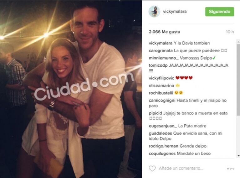 Juan Martín del Potro, ¿enamorado de una sensual rubia?