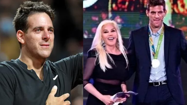 Juan Martín del Potro habló por primera vez del rumor de romance con Susana Giménez.
