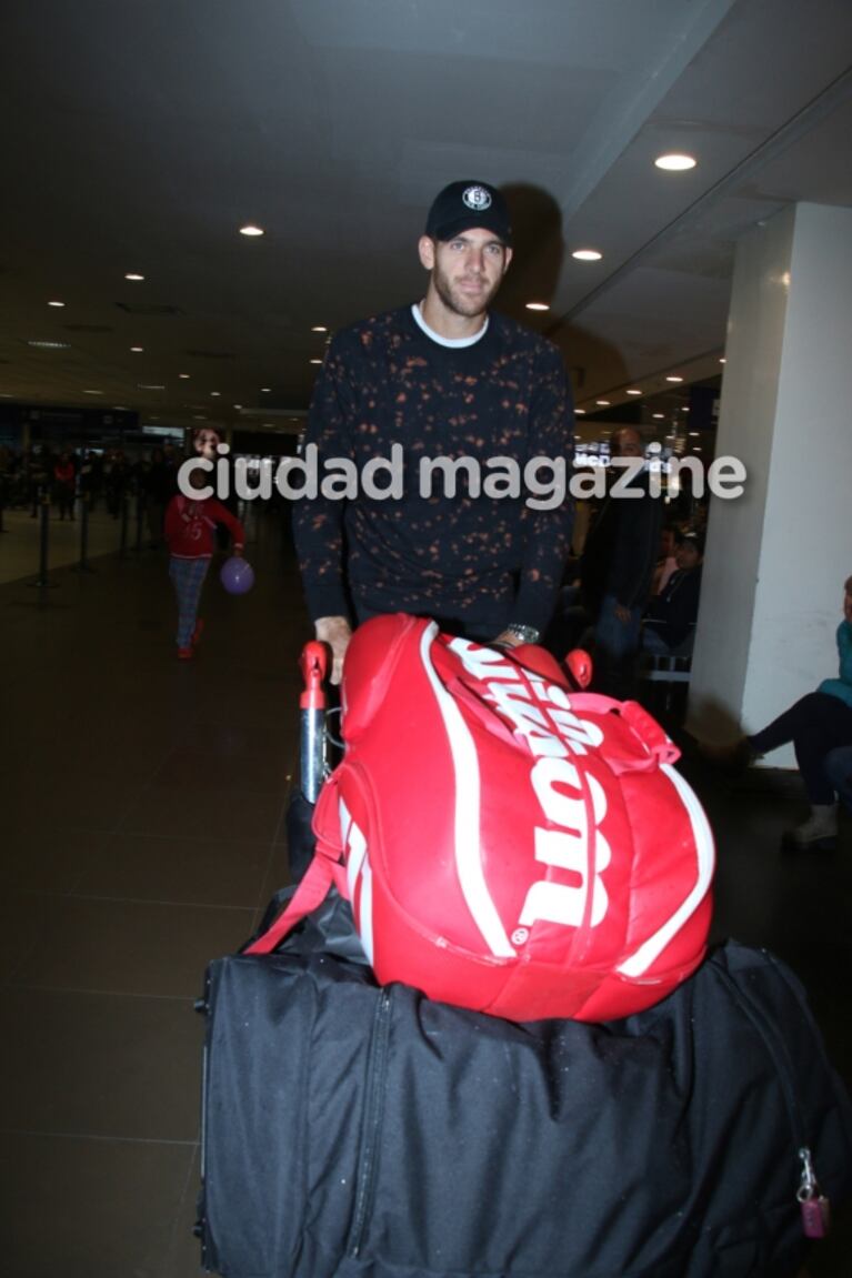 Juan Martín del Potro y Jimena Barón viajaron juntos a China sin el hijo de la actriz