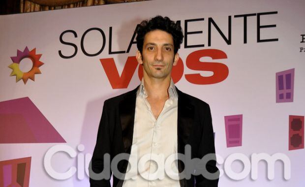Juan Minujín en la presentación de Solamente vos. (Foto: Jennifer Rubio-Ciudad.com)