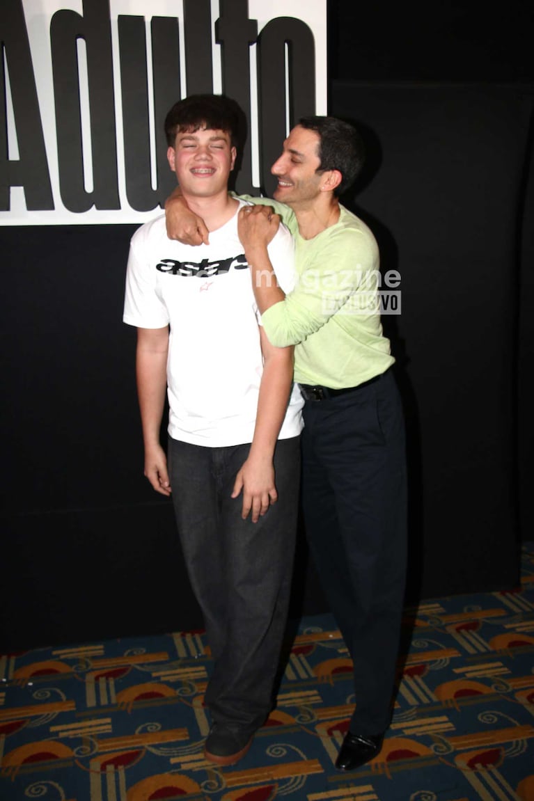Juan Minujín y Alfonso González Lesca (Foto: Movilpress)