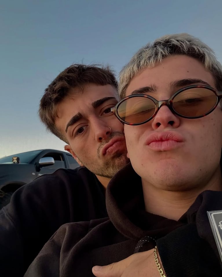 Juan Otero rompió el silencio tras separarse de Mateo Lofeudo (fotos de Instagram)