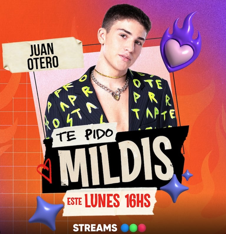 Juan Otero y Lola Poggio debutaron en streaming con Te pido mildis: todos los detalles