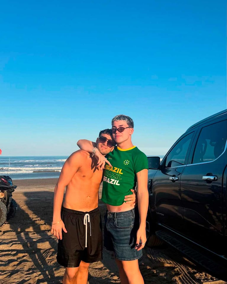 Juan Otero y Mateo Lofeudo (Foto: Instagram @juanoterook y @mateolofeudo_)
