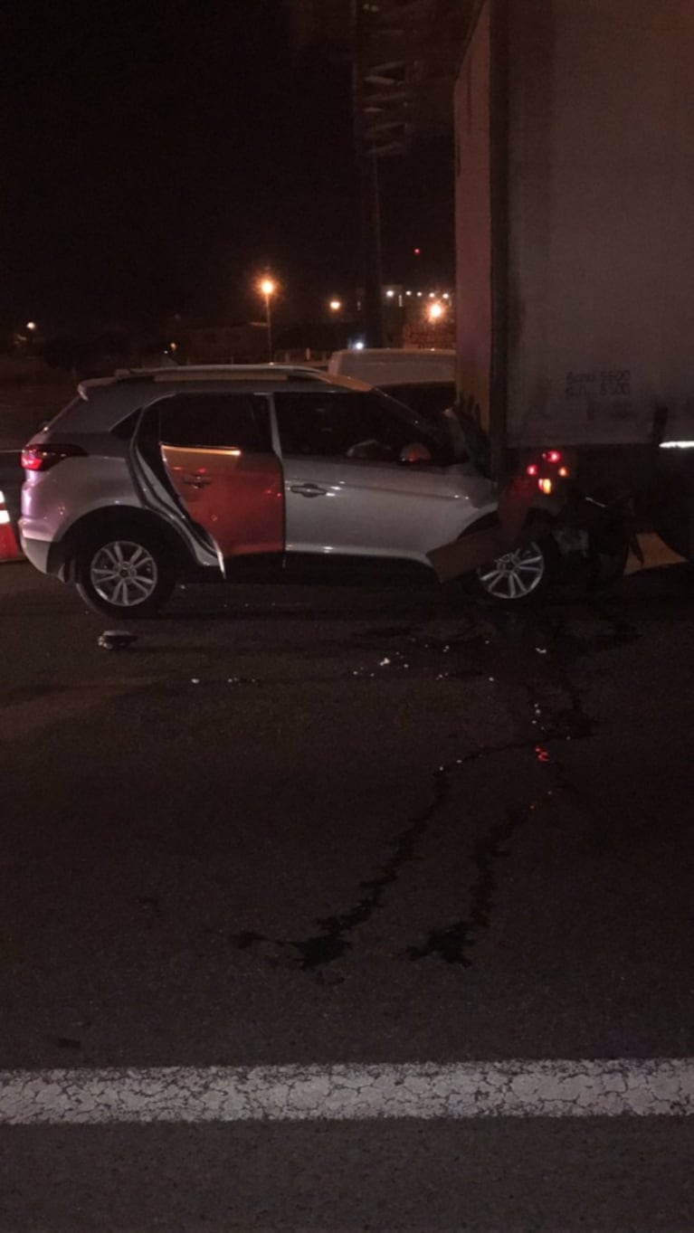 Juan Pablo Varsky protagonizó un terrible choque en la Panamericana: "El cinturón y el airbag me salvaron la vida"