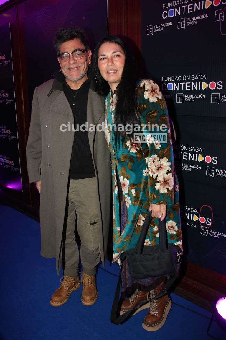 Juan Palomino y Charo Bogarín (Foto: Movilpress)