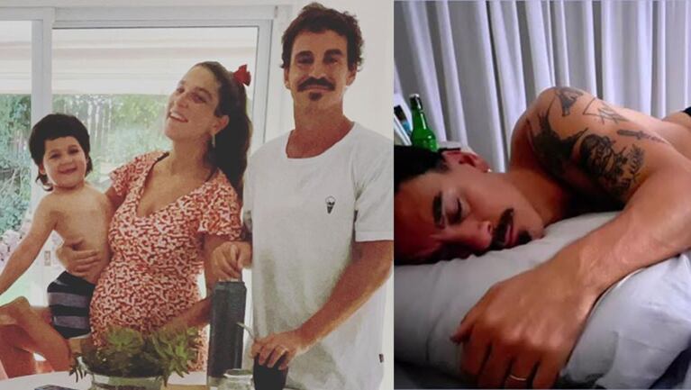 Juana mandó al frente a su pareja con una divertida foto.