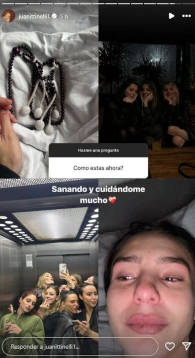 Juana mostró cómo es su vida de soltera mientras atraviesa el duelo por suseparación.