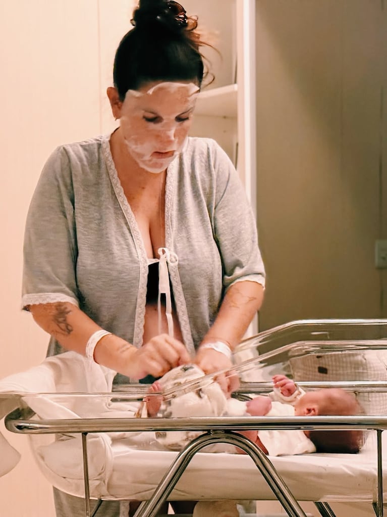 Juana Repetto dio a luz a Timoteo (Foto: Instagram)