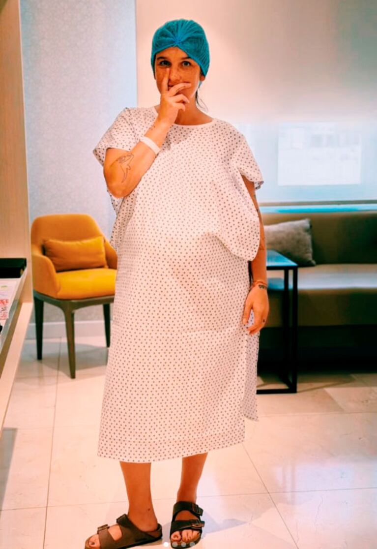 Juana Repetto dio a luz a Timoteo (Foto: Instagram)