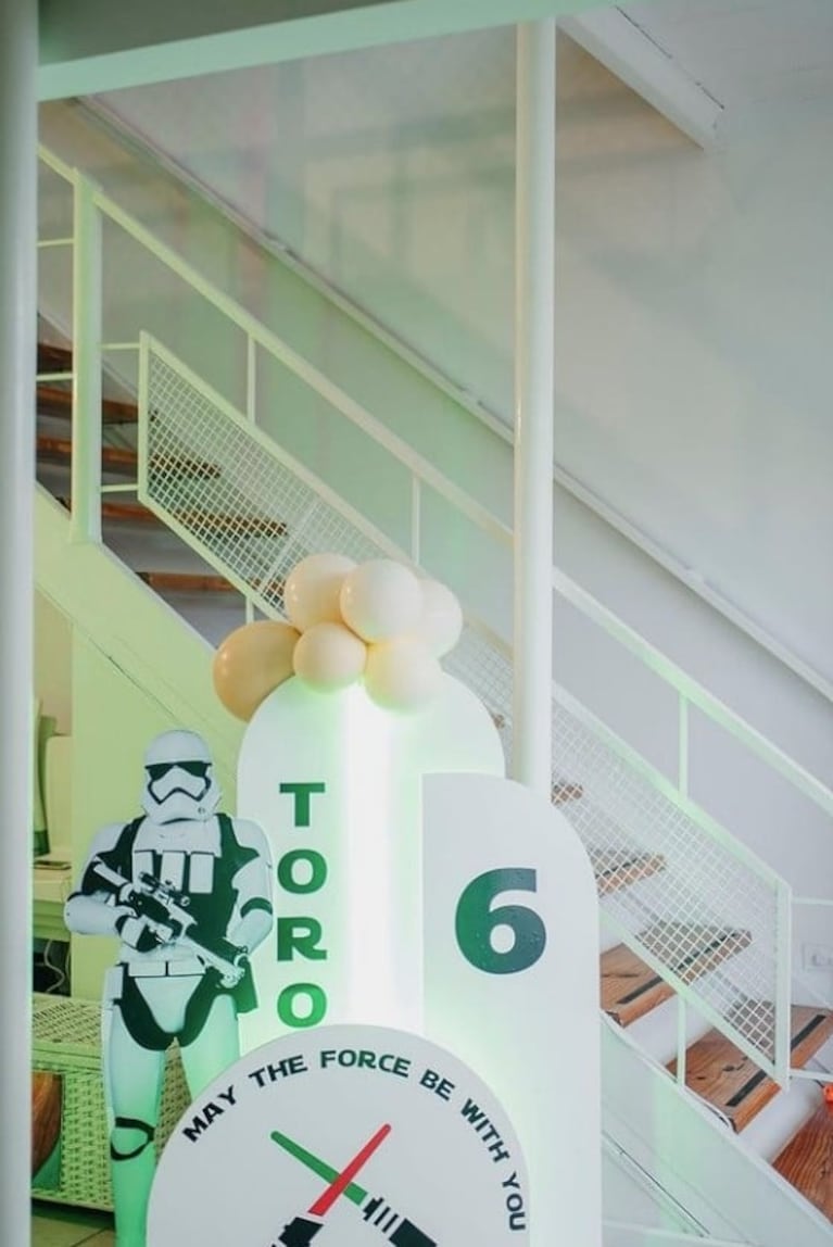 Juana Repetto le celebró el cumple a su hijo Toro: comida saludable y decoración de Star Wars