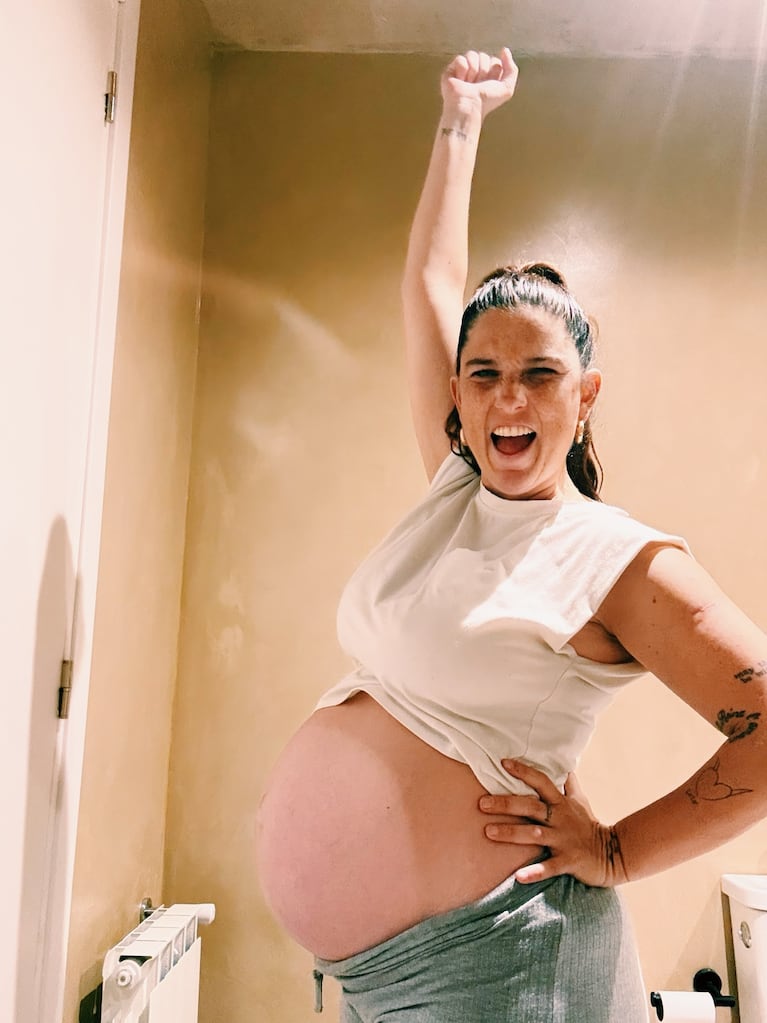 Juana Repetto llegó a término: la emocionante cuenta regresiva para la llegada de Timoteo. Crédito: Instagram