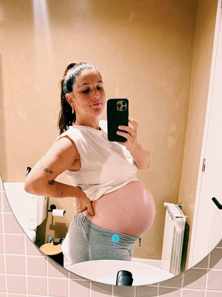 Juana Repetto llegó a término: la emocionante cuenta regresiva para la llegada de Timoteo. Crédito: Instagram