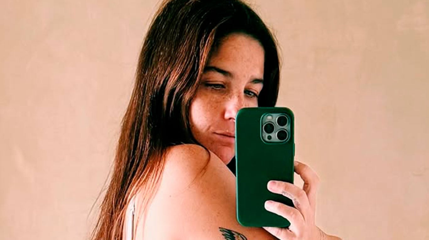 Juana Repetto mostró cómo avanza su embarazo con fotos al natural | Créditos: Instagram @juanarepettook