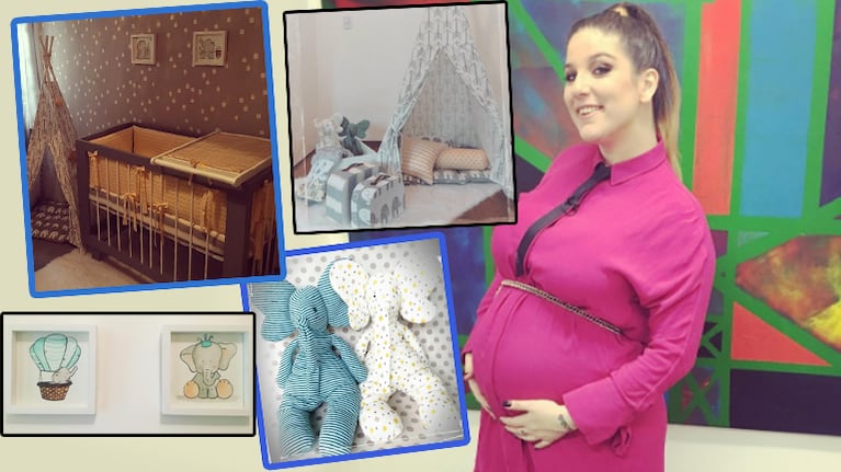 Juana Repetto mostró la tierna decoración del cuarto de su bebé (Foto: Instagram)