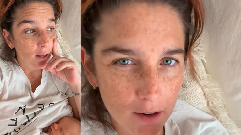 Juana Repetto se hartó y expuso a una mujer que la acosa en redes (captura de Instagram)