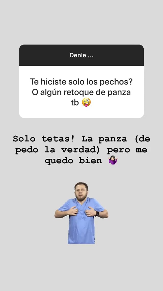 Juana Repetto se hizo las lolas y contó en Instagram por qué tomó la decisión: "Amamanté 3 años y me quedaron muy mal"