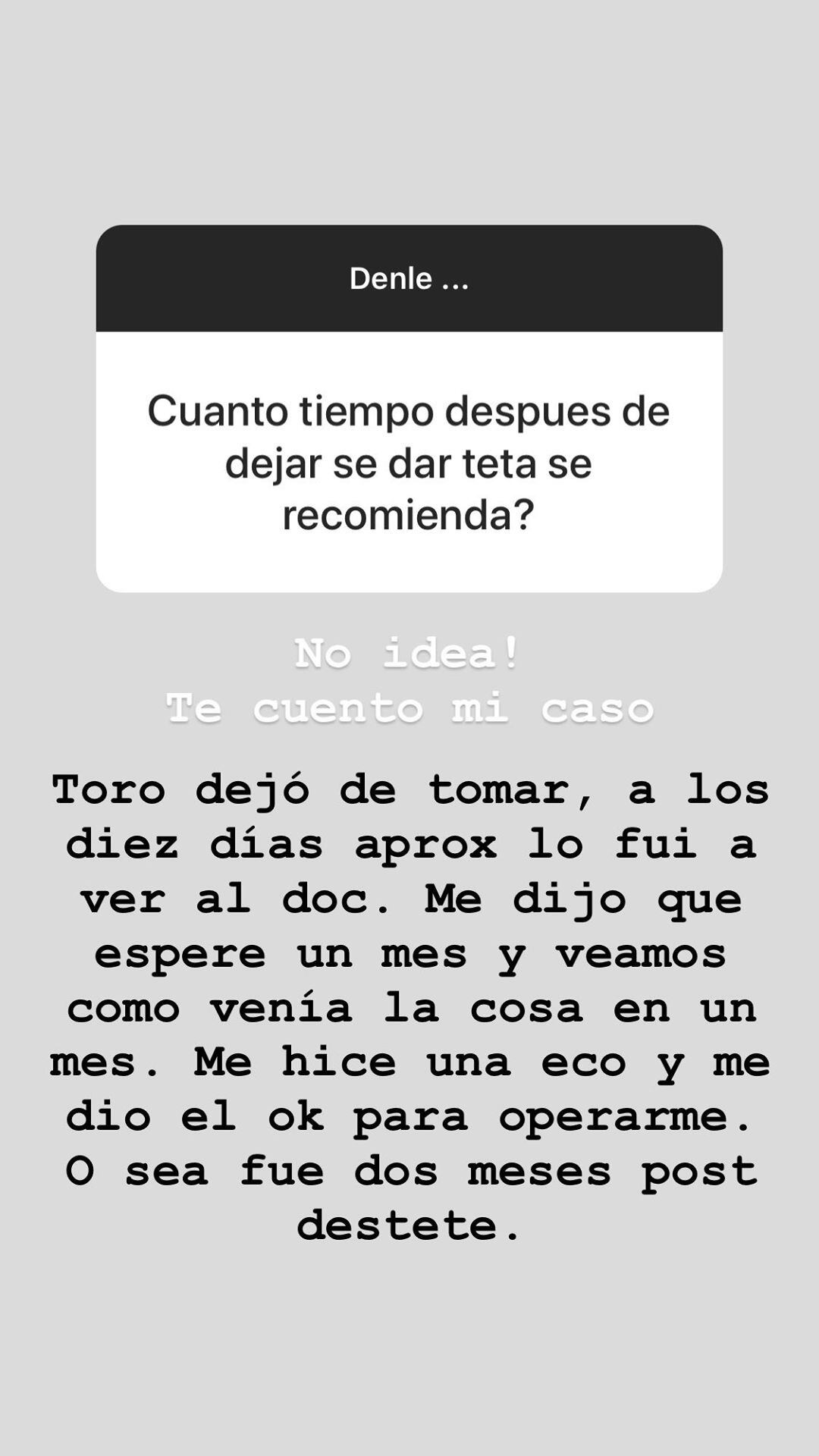 Juana Repetto se hizo las lolas y contó en Instagram por qué tomó la decisión: "Amamanté 3 años y me quedaron muy mal"