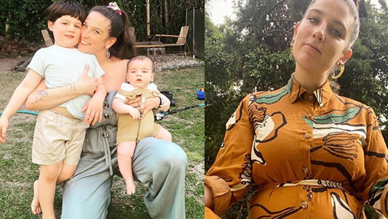 Juana Repetto se mostró quebrada en llanto en un momento "real" de la maternidad.