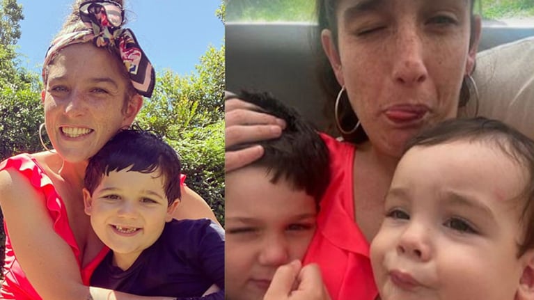 Juana Repetto se sinceró sobre cómo atraviesa aislamiento por covid con sus hijos.