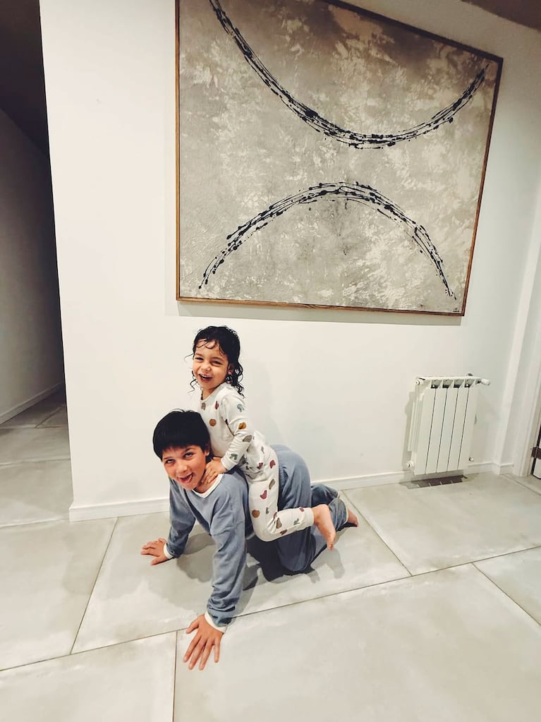 Juana Repetto, separada, embarazada y recién mudada con sus hijos (Foto: Instagram)