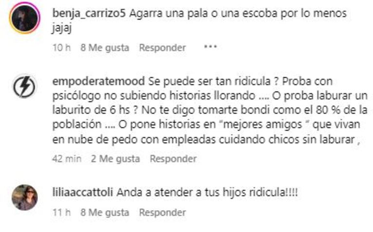Juana Repetto tuvo un problema con su empleada doméstica y le llovieron las críticas