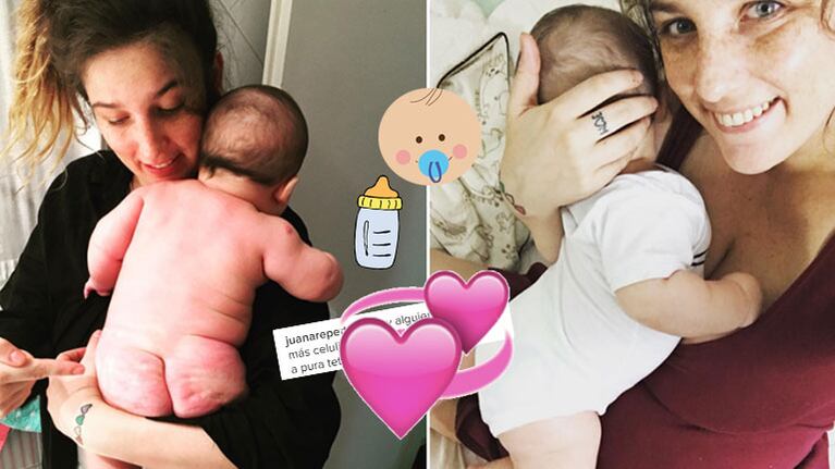 Juana Repetto y la foto súper tierna de Toribio (Foto: Instagram)