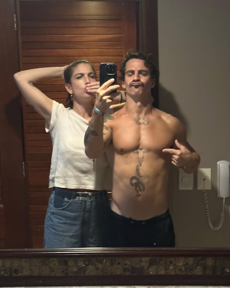 Juana Repetto y Sebastián Graviotto. (Foto: @sebastiangraviotto)